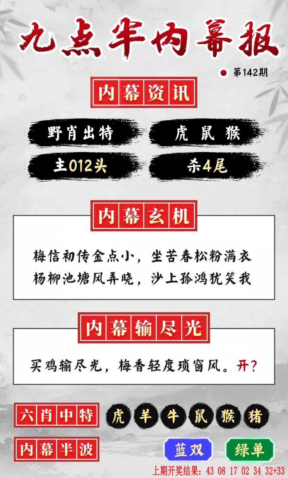 免费共享资料142期：九点半内幕报